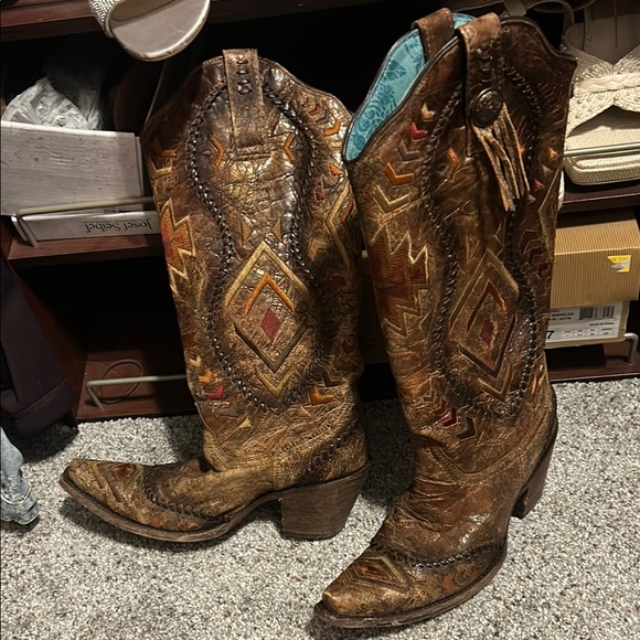 Corral Cowgirl Boots - Picture 3 of 5